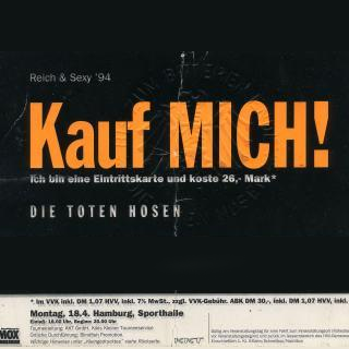 Reich & Sexy - Kauf MICH! Tourposter